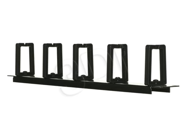 A-Lan Alantec stativkabelhåndteringsring, svart, 1U, 48,3 cm (19")