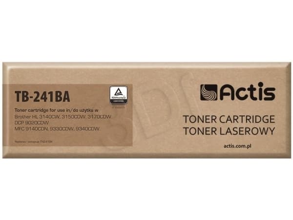 Actis TB-241BA, 2500 sider, Sort, 1 stykker