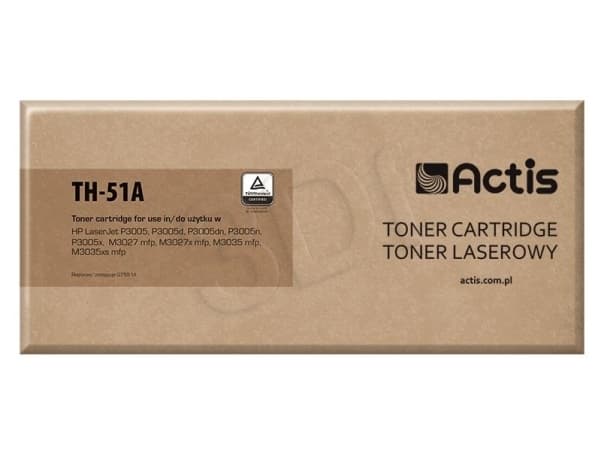 Actis TH-51A, 6500 sider, Sort, 1 stykker