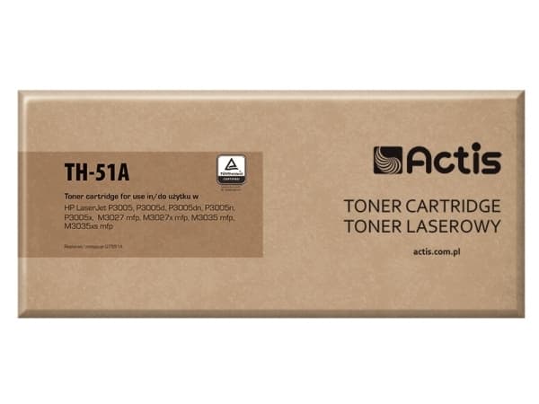 Actis TH-51A, 6500 sider, Sort, 1 stykker