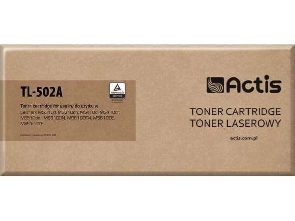 Actis TL-502A, 5000 sivua, Musta, 1 kpl