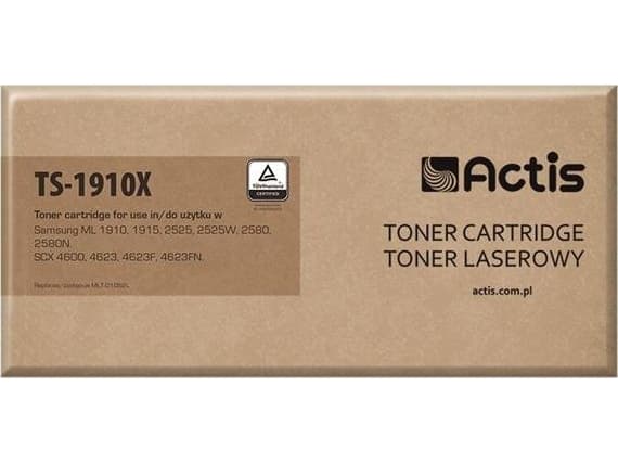 Actis TS-1910X, 2500 sider, Sort, 1 stykker