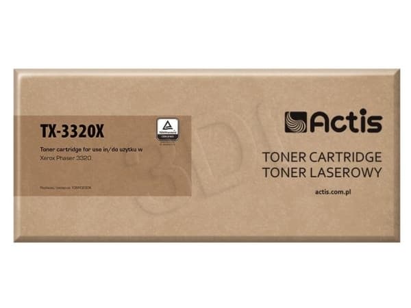 Actis TX-3320X, 11000 sider, Sort, 1 stykker