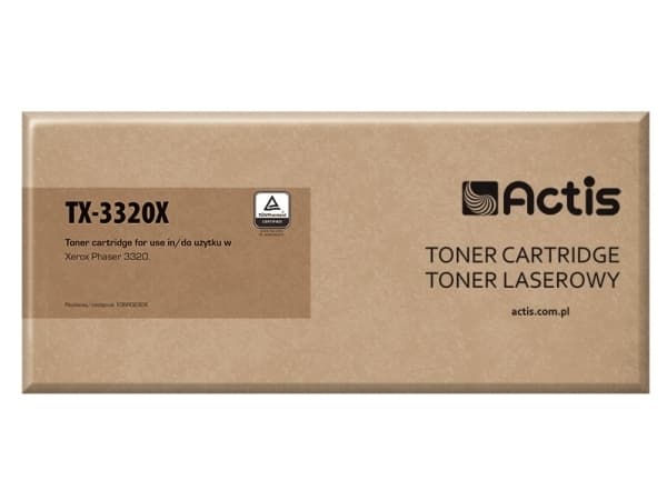 Actis TX-3320X, 11000 sider, Sort, 1 stykker