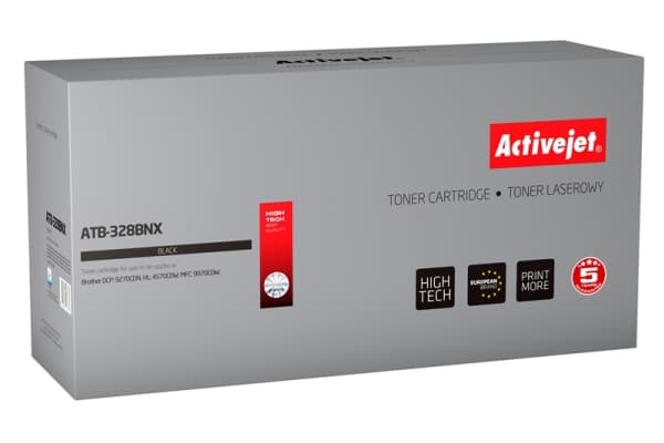 ActiveJet Supreme ATB-328BNX - Svart - kompatibel - tonerpatron (alternativ for: Brother TN328BK) - for Brother DCP-9270CDN, HL-4570CDW, HL-4570CDWT,