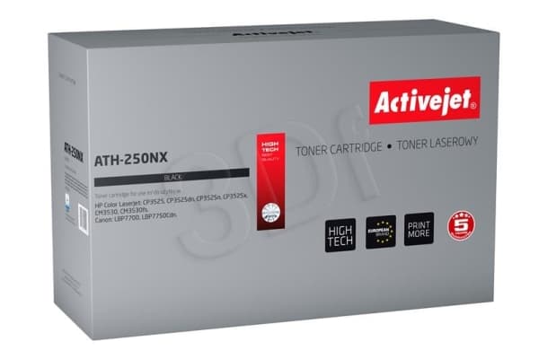Activejet ATH-250NX, 10500 sider, Sort, 1 stykker