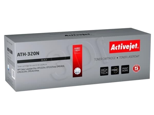 Activejet ATH-320N, 2000 sider, Sort, 1 stykker