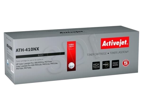 Activejet ATH-410NX, 4000 sider, Sort, 1 stykker
