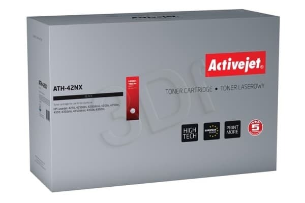 Activejet ATH-42NX, 20000 sivua, Musta, 1 kpl
