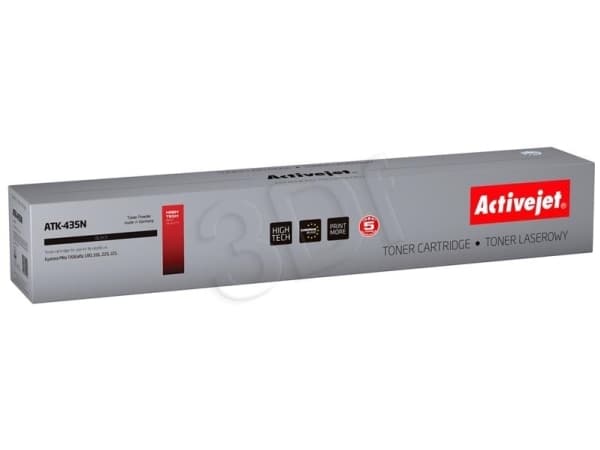 Activejet ATK-435N, 15000 sider, Sort, 1 stykker