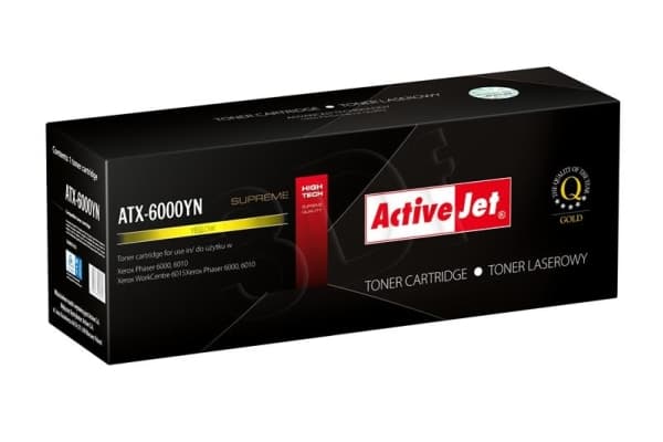 Activejet ATX-6000YN, 1000 sider, Gult, 1 stykker