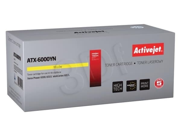 Activejet ATX-6000YN, 1000 sider, Gult, 1 stykker