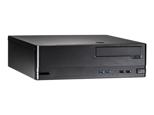 Akyga AK-502-02BK - SFF - micro ATX - svart - USB/ljud