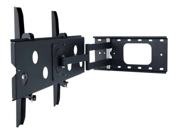 ART AR-20A - Brakett - justerbar arm - for flatpanel - metall - svart - skjermstørrelse: 32"-60" - veggmonterbar