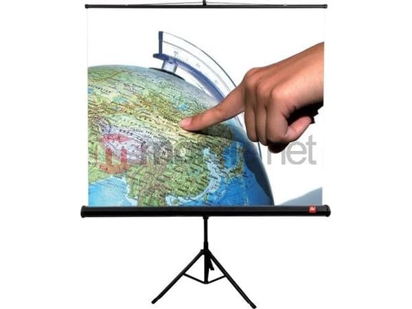 Avtek International Tripod Standart 175, Manuell, 175 cm, 175 cm, 16:10, Matt hvit, Hvit