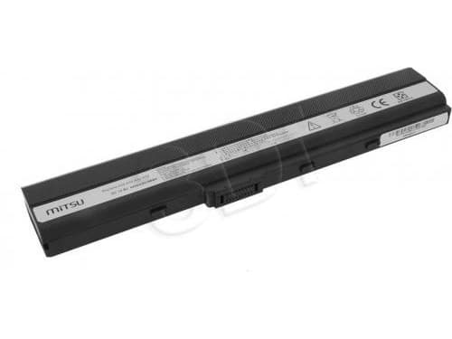Mitsu battery for Asus A52, K52, 4400 mAh, 10.8V (BC/AS-A52)
