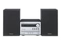 Miniatyrbilde 1 av 5: Panasonic SC-PM254 - Mikrosystem - 2 x 10 watt - sølv