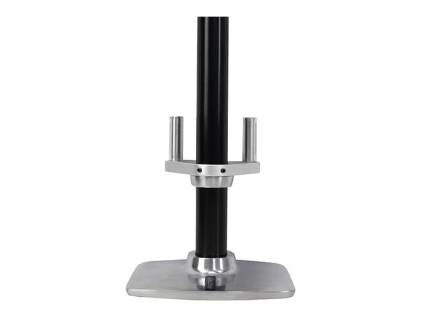 Ergotron LX Two-Stop Rotational Control Kit - Monteringskomponent (tang, spindel, krage, 2 stoppstenger) - anodisert sølv - stangmontering