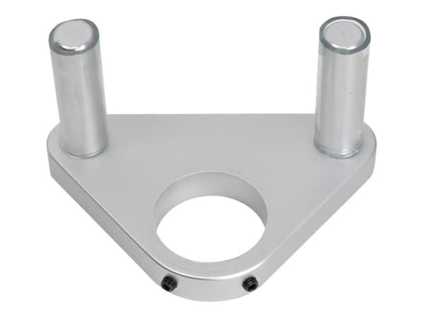 Ergotron LX Two-Stop Rotational Control Kit - Monteringskomponent (skiftnyckel, skruvar, krage, 2 ändstolpar) - anodized silver - stångmontering