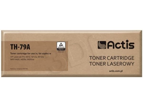Actis TH-79A, 1000 sivua, Musta, 1 kpl