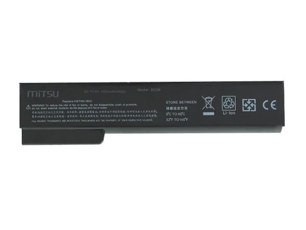 Mitsu battery for HP EliteBook 8460p, 8460w, 4400 mAh, 10.8 V (BC/HP-8460W)