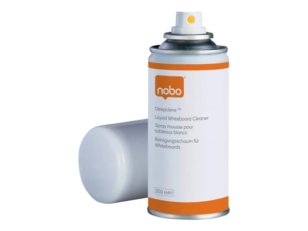 Nobo Deepclene Plus - Rensespray til whiteboard - 200 ml - for P/N: 31630492, 31630495, 31630496, QBDC6045, QBDC9055, QBPE1290, QBPE1812, QBPE9060