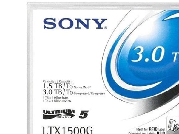 Sony LTX-1500GN - LTO Ultrium 5 - 1500 GB / 3 TB - märkt