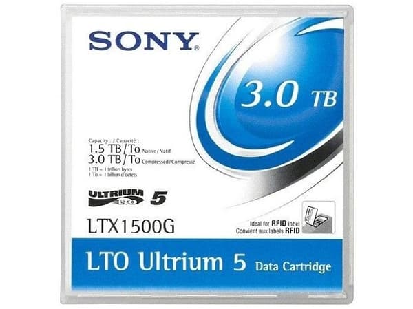 Sony LTX-1500GN - LTO Ultrium 5 - 1500 GB / 3 TB - märkt