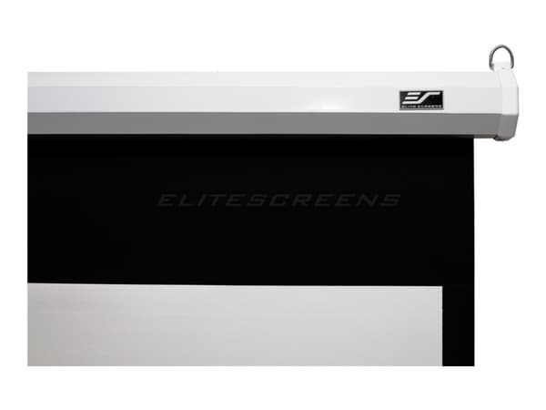 Elite Screens Manual Series M120XWV2 - Projeksjonsskjerm - takmonterbar, veggmonterbar - 120" (305 cm) - 4:3 - MaxWhite - hvit