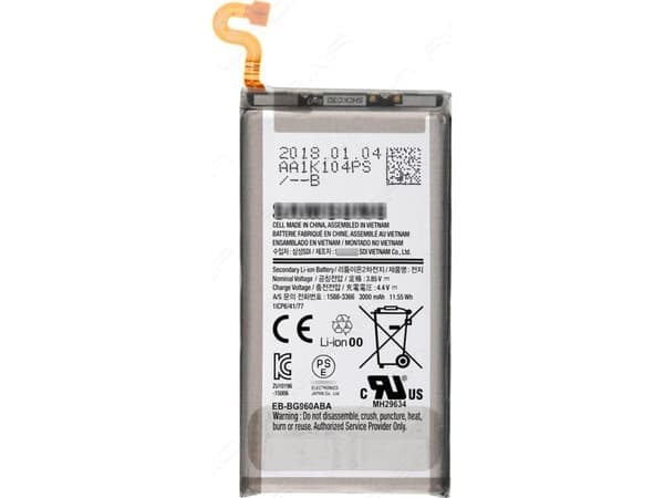 Samsung GH82-15960A, Batteri, Samsung, S9+, S9, Grå, 1 stykker, 150 mm