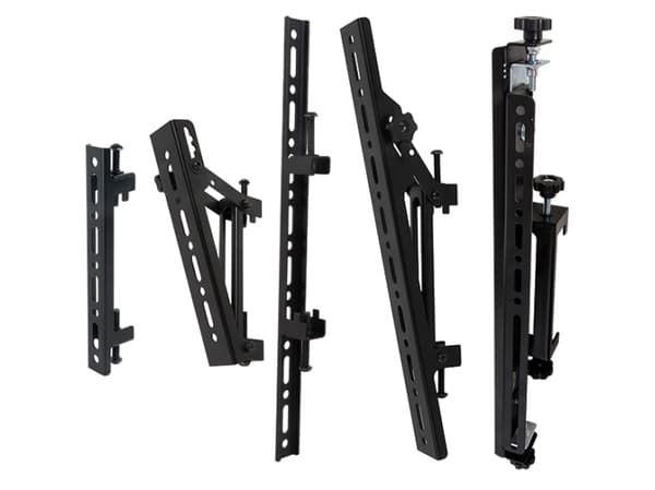 B-Tech BT8330, 139,7 cm (55"), 80 kg, 600 x 600 mm, 600 x 600 mm, Svart, Silver