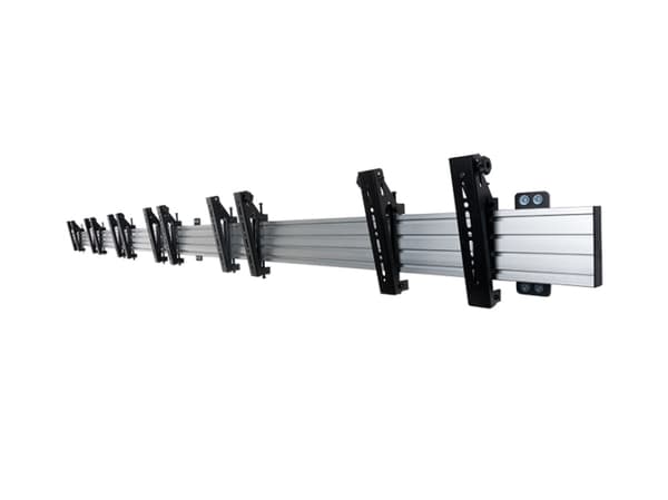 B-Tech BT8330, 139,7 cm (55"), 80 kg, 600 x 600 mm, 600 x 600 mm, musta, hopea musta, Hopea