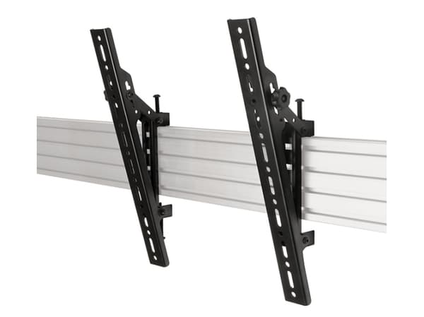 B-Tech BT8390-VESA400T, Monteringsarm, Sort, 70 kg, Skinne, 177,8 cm (70"), 106,7 cm (42")