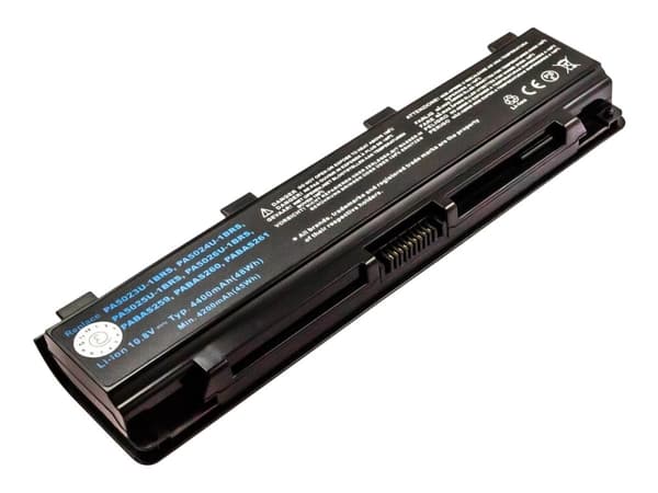 CoreParts - Batteri för bärbar dator - 6-cells - 4400 mAh - för Dynabook Toshiba Satellite Pro C850, L870