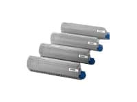 OKI - Cyan - original - tonerpatron - for OKI MC350, MC360; C3520 MFP, 3530 MFP, 3530n MFP