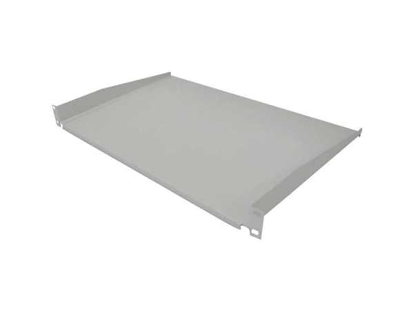Intellinet 715119, Kehikon hylly, Harmaa, Terästä, 25 kg, 1U, 48,3 cm (19")