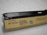 Sharp MX-31GTCA - Cyan - original - tonerpatron - för Sharp MX-2301, MX-2600, MX-3100, MX-4100, MX-4101, MX-5000, MX-5001