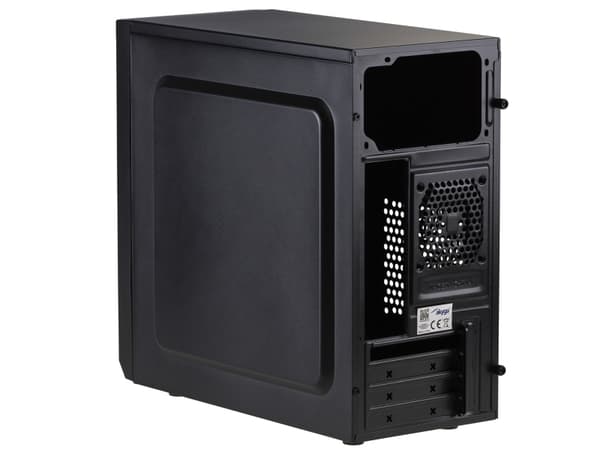 Akyga AK17BK - Tower - micro ATX - ingen strömförsörjning - svart - USB/ljud