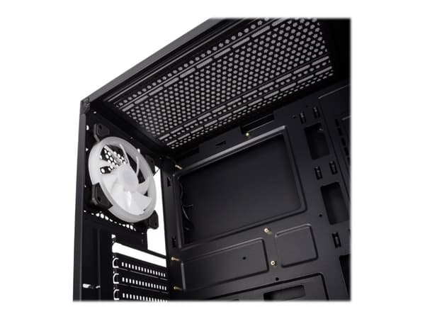 Kolink Observatory RGB - Tower - utökad ATX - genomskinlig sidopanel (härdat glas) - ingen strömförsörjning (ATX) - svart - USB/ljud