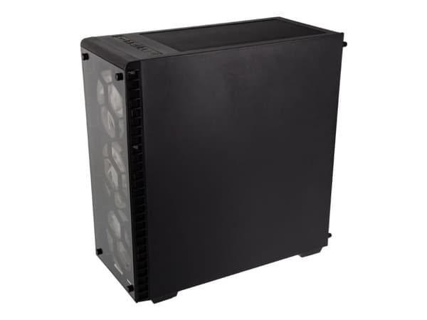 Kolink Observatory RGB - Tower - utökad ATX - genomskinlig sidopanel (härdat glas) - ingen strömförsörjning (ATX) - svart - USB/ljud Svart