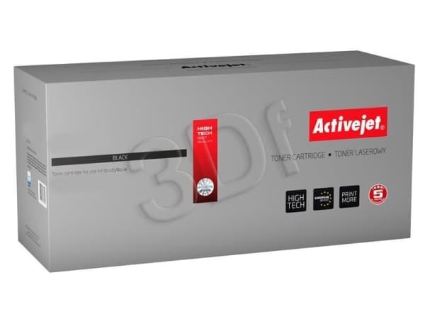 Activejet ATB-3480N, 8000 sider, Sort, 1 stykker