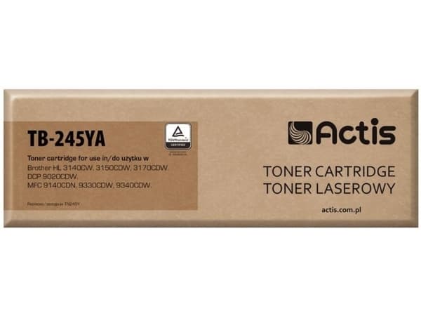 Actis TB-245YA, 0 sider, 2200 sider, Gult, 1 stykker