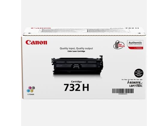 Canon 732 BK H - Høy ytelse - svart - original - tonerpatron - for i-SENSYS LBP7780Cx