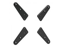 PureMounts PM-ADAPT-D - Monteringskomponent (VESA-adapter) - for flatpanel - stål