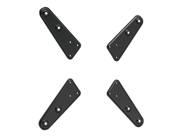 PureMounts PM-ADAPT-D - Monteringskomponent (VESA-adapter) - for flatpanel - stål