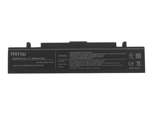 MiTSU - Batteri til bærbar PC (tilsvarer: Samsung AA-PB2NC6B, Samsung AA-PB9NC6B, Samsung AA-PB9NC6W, Samsung AA-PB9NC6W/US, Samsung AA-PB9NS6B, Sams
