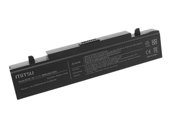 MiTSU - Batteri til bærbar PC (tilsvarer: Samsung AA-PB2NC6B, Samsung AA-PB9NC6B, Samsung AA-PB9NC6W, Samsung AA-PB9NC6W/US, Samsung AA-PB9NS6B, Sams