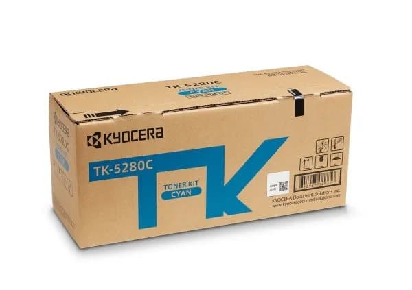 Kyocera TK 5280C - Cyan - original - tonersett - for ECOSYS M6235cidn, M6235CIDN/KL3, M6635cidn, M6635CIDN/KL3, P6235cdn, P6235CDN/KL3