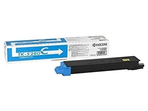 Kyocera TK 5280C - Cyan - original - tonersett - for ECOSYS M6235cidn, M6235CIDN/KL3, M6635cidn, M6635CIDN/KL3, P6235cdn, P6235CDN/KL3