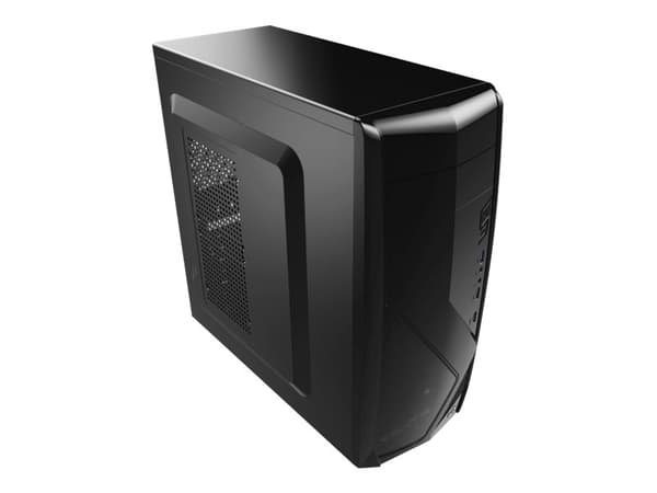 AeroCool PGS C Series CS-1102 - Black Edition - tower - ATX - ingen strömförsörjning (ATX) - svart - USB/ljud Svart